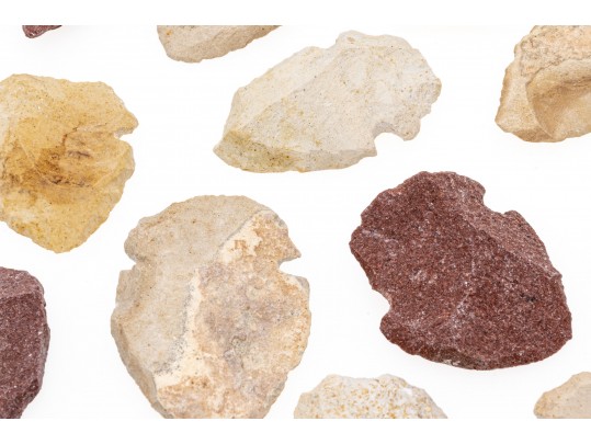 Collection Of Stone Arowheads