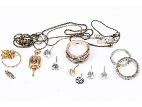 Scrap Sterling, 10K And 14K Jewelry