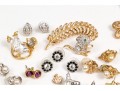 Fabulous Lot Of Assorted Swarovski Costume Jewelry Pieces