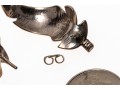 Lot Of Assorted Sterling Silver Bird And Feather Motif Jewelry