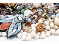 Colorful Lot Of Assorted Costume Jewelry Beads 