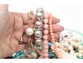Eye-catching Lot Of Assorted Costume Jewelry Beads 