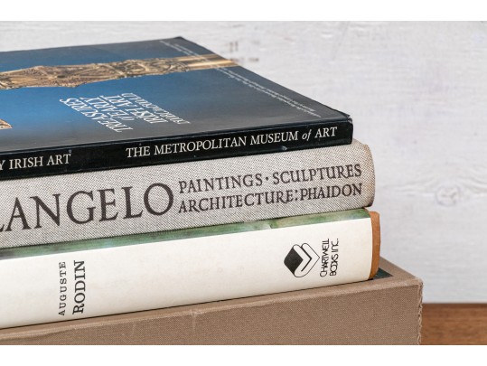 Collection Of 6 Hard Cover Art History Books 