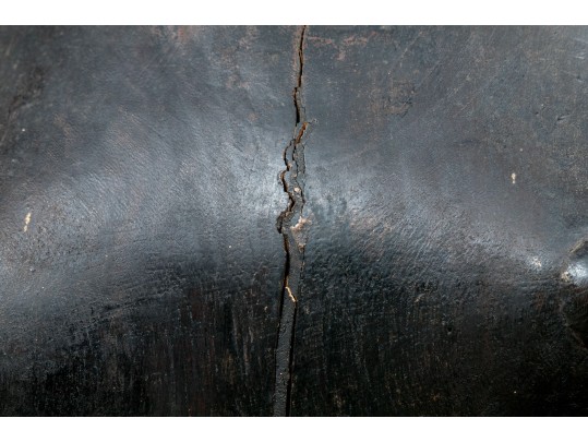 Tall African Carved Wood Female Nude Figure 