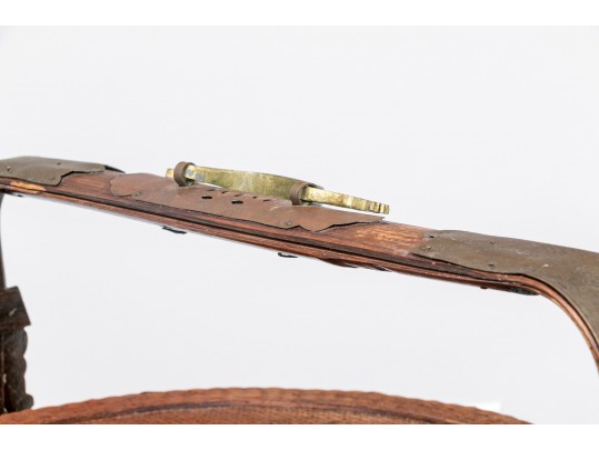 Large Chinese Woven Wedding Basket In 4 Parts