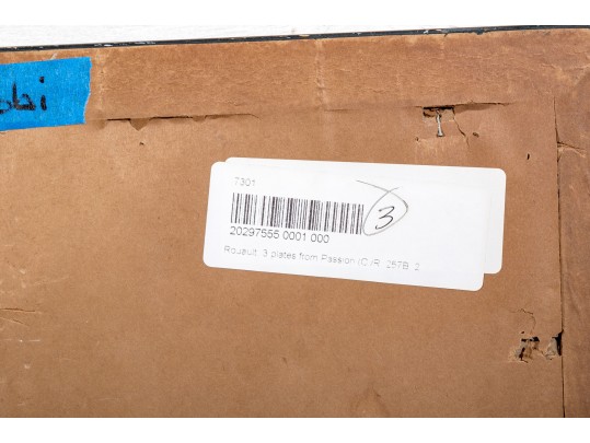 Georges Rouault (France, 1904-2002) Color Etching  From 