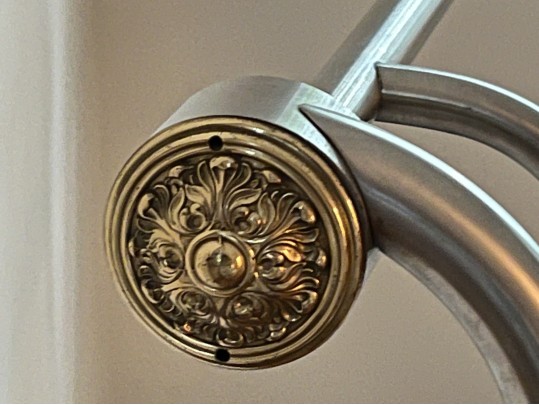 French Maison Jansen Style Polished Stainless Steel Day Bed 