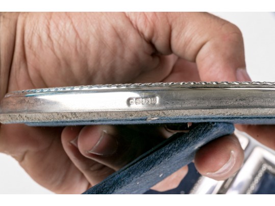 Group Of 6 Sterling And Silver Plate Photo Frames - Various Styles