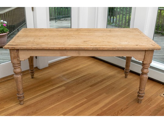 Rustic Pine Table
