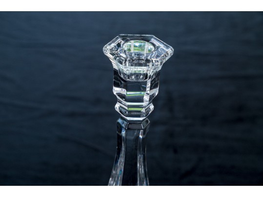 Tiffany & Co. Crystal Candlesticks