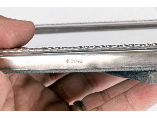 Group Of 6 Sterling And Silver Plate Photo Frames - Various Styles