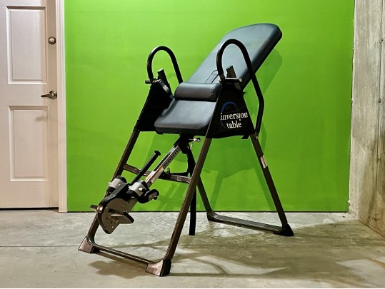 Vintage Inversion Table By IronMan Memory Foam