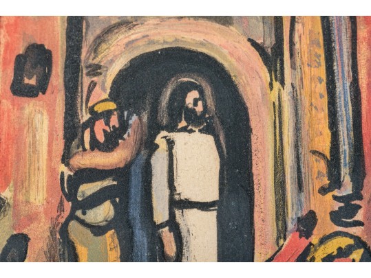 Georges Rouault (France, 1904-2002) Color Etching  From 