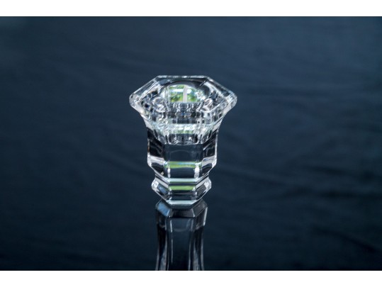 Tiffany & Co. Crystal Candlesticks