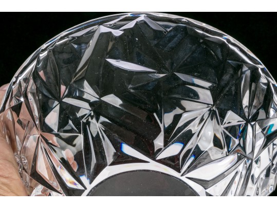 Tiffany & Co. Crystal Rock Cut Bowl