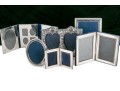 Group Of 6 Sterling And Silver Plate Photo Frames - Various Styles