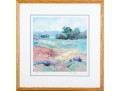 Alix Stefan (Am. 20th C.) Signed Color Print, Golden Field