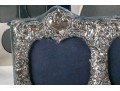 Group Of 6 Sterling And Silver Plate Photo Frames - Various Styles
