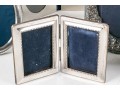 Group Of 6 Sterling And Silver Plate Photo Frames - Various Styles