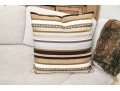 Group Of Dransfield & Ross New York Pillows & Churchill Weavers Chenille Throw