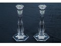 Tiffany & Co. Crystal Candlesticks