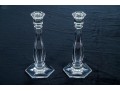 Tiffany & Co. Crystal Candlesticks