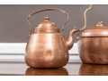 Collection Of Three Vintage Copper Kettles