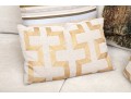 Group Of Dransfield & Ross New York Pillows & Churchill Weavers Chenille Throw