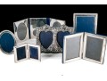Group Of 6 Sterling And Silver Plate Photo Frames - Various Styles