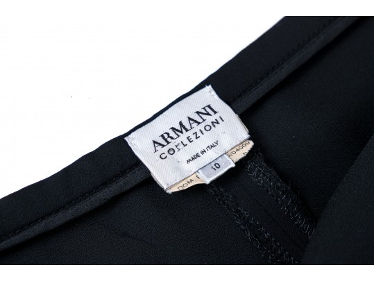 Armani Collezioni Black Pants, Size 10