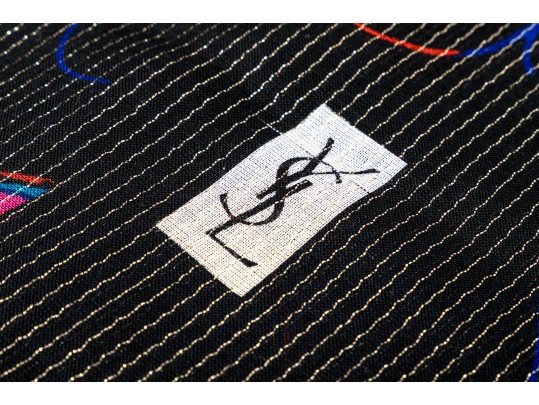 Eight Yves Saint Laurent Scarves