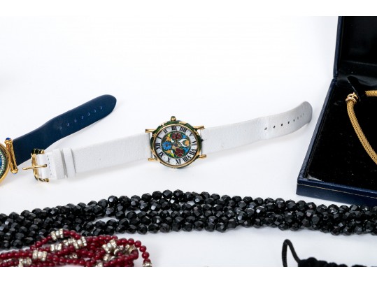 Large Lot Of Colorful And Interesting Fashion Jewelry