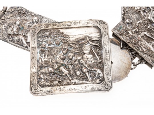 Ornate Metallic Belt