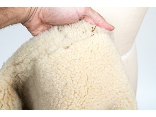 Ralph Lauren Southwestern Motif Shearling Jacket