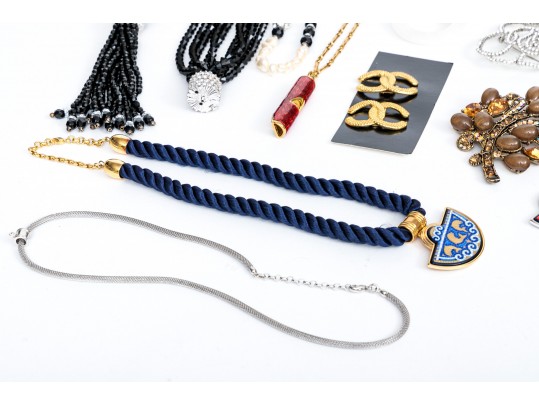 Large Lot Of Colorful And Interesting Fashion Jewelry