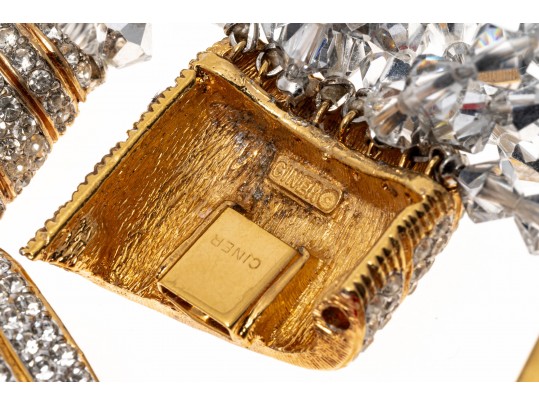 Group Of Colorful Ciner Fashion Jewelry