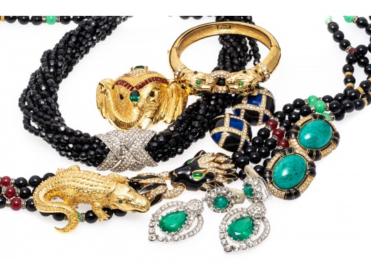 Collection Of Cheerful Ciner Fashion Jewelry