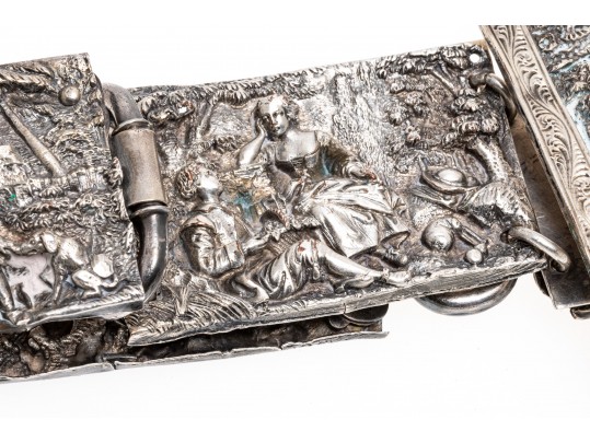 Ornate Metallic Belt