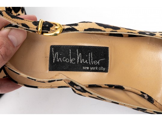 Assorted Lot Of Four Shoes Including Nicole MIller, Anne Klein, Ellen Tracy