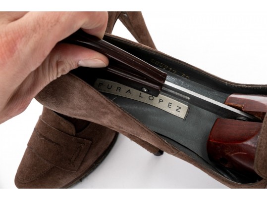 Assorted Lot Of Four Shoes Including Nicole MIller, Anne Klein, Ellen Tracy