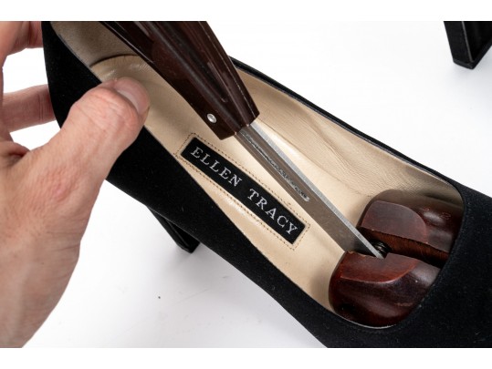 Assorted Lot Of Four Shoes Including Nicole MIller, Anne Klein, Ellen Tracy