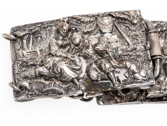 Ornate Metallic Belt