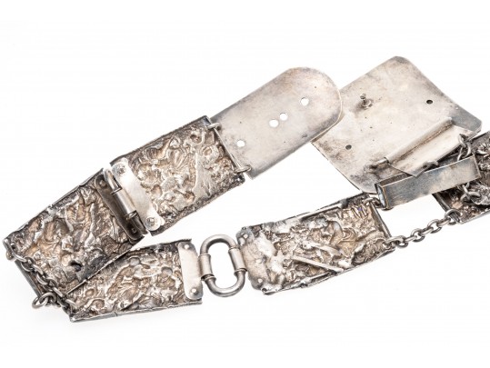 Ornate Metallic Belt