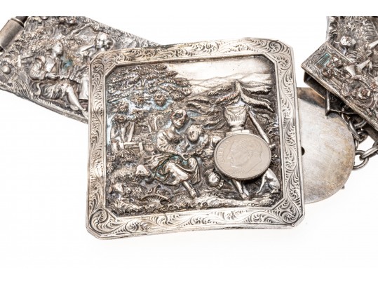 Ornate Metallic Belt