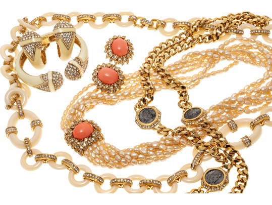 Ciner Fashion Jewelry, Necklaces, Earrings And Bracelet