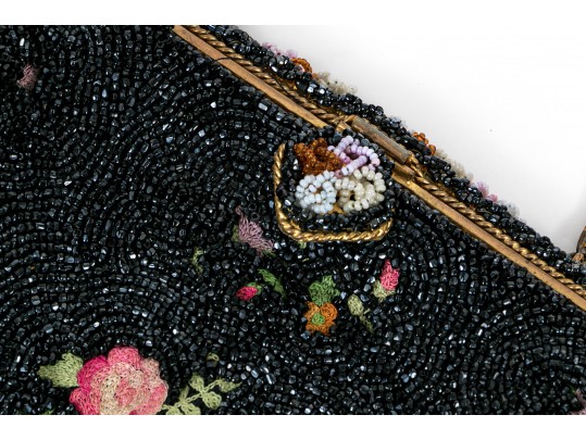 Lot Of Three Fun Beaded Vintage Bags