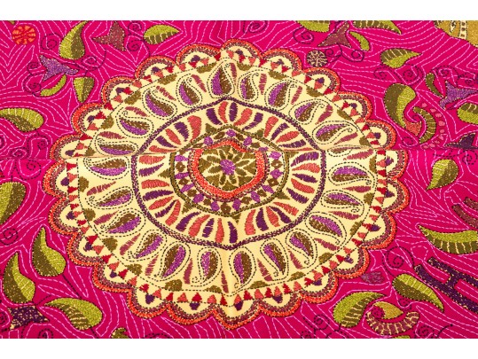 Collection Of Four Colorful Scarves