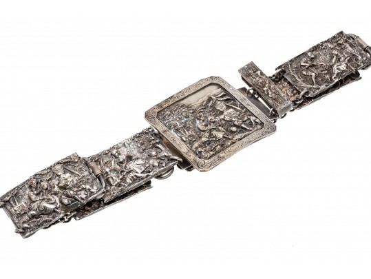 Ornate Metallic Belt