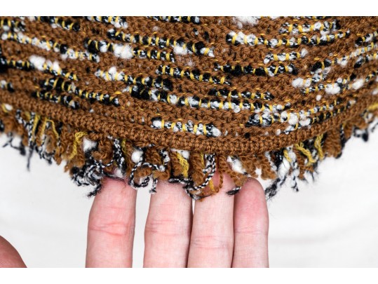 Missoni Brown, Black And White Tweed Style Jacket, Size 10