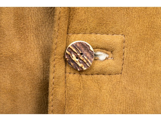 Ralph Lauren Southwestern Motif Shearling Jacket